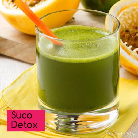 Suco Detox de Limão com Maracujá